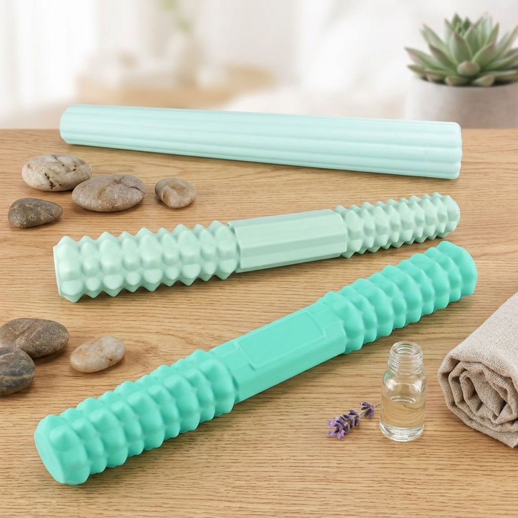 3-in-1 Flexible Torsional Massage & Percussion Stick